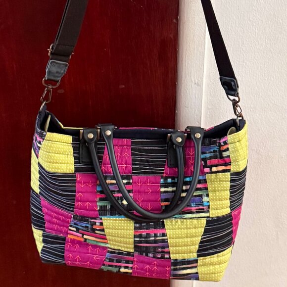 women's hand made patchwork bag, new never use - Picture 2 of 3